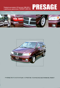 Nissan Presage. Праворульные модели U30 выпуска 1998-2003 гг. Руководство по эксплуатации, устройство, техническое обслуживание, ремонт изменяется размеренно двигаясь