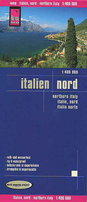 Italien Nord. Карта изменяется размеренно двигаясь