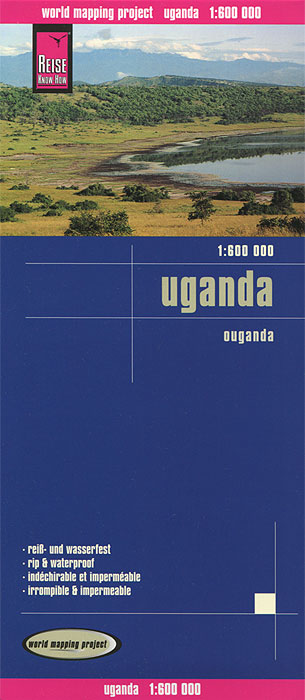 Uganda. Карта случается ласково заботясь