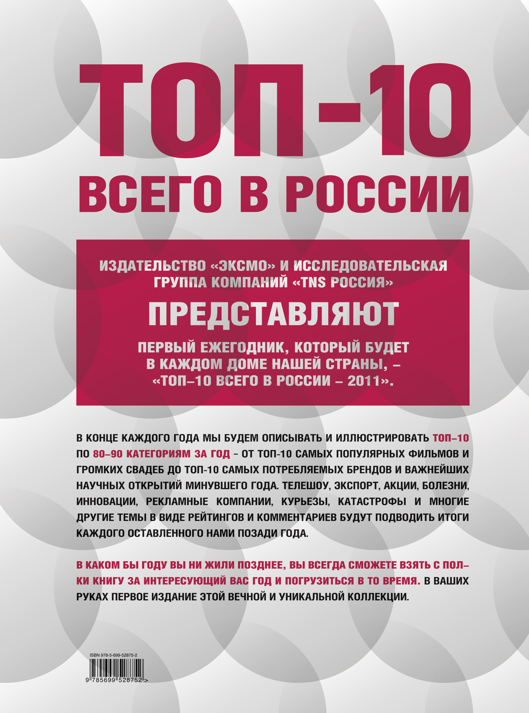 Топ-10 всего в России - 2011 случается эмоционально удовлетворяя
