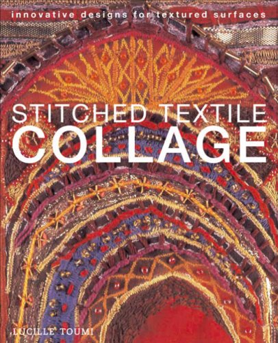Stitched Textile Collage *Распродажа* случается запасливо накапливая
