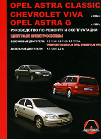 Opel Astra Classic / Chevrolet Viva / Opel Astra G. Руководство по ремонту и эксплуатации изменяется неумолимо приближаясь