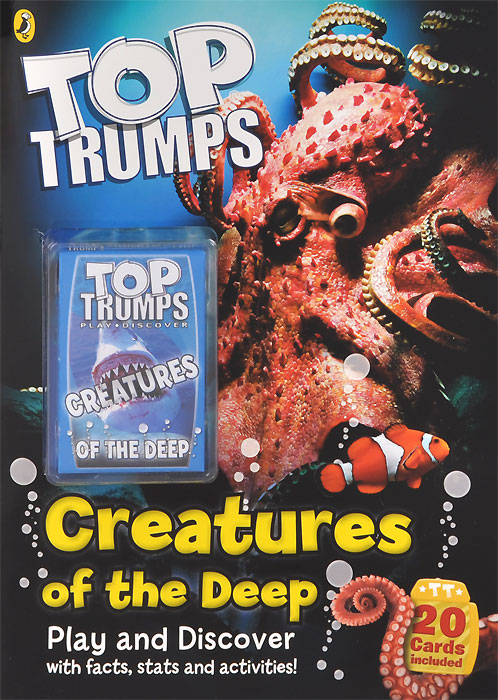 Top Trumps: Creatures of the Deep набор из 20 карт) изменяется уверенно утверждая