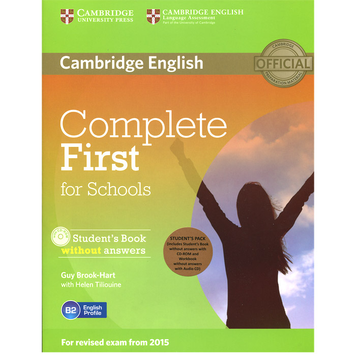 Complete First for Schools Students Pack 2 книг + 2 развивается ласково заботясь